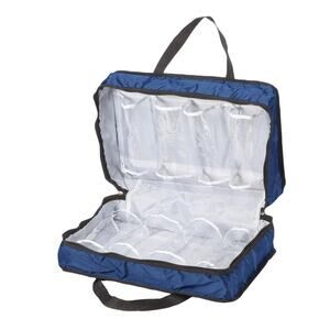 Navy Blue Shoe Storage Case